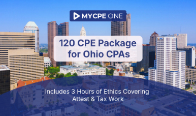 120 CPE Package for Ohio CPAs