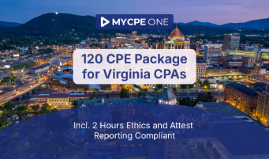 120 CPE Package for Virginia CPAs