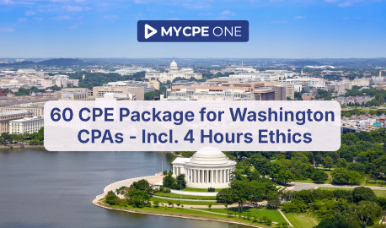 60 CPE Package for Washington CPAs - Incl. 4 Hours Ethics