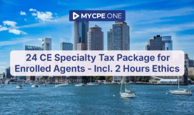 24 CE Specialty Tax Package for EAs