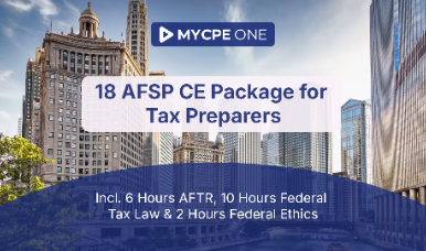 18 AFSP CE Package for Tax Preparers