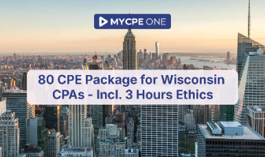 80 CPE Package for Wisconsin CPAs - Incl. 3 Hours Ethics