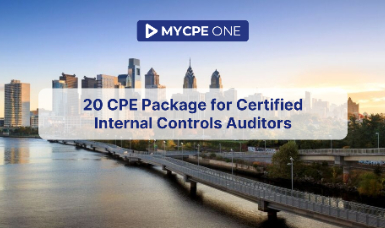 20 CPE Package for Certified Internal Controls Auditors