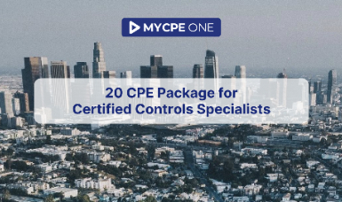 20 CPE Package for Certified Controls Specialists