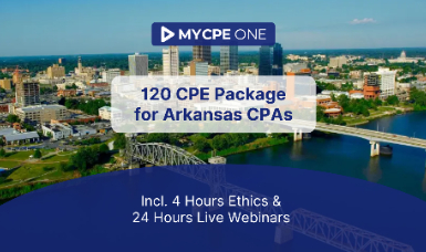 120 CPE Package for Arkansas CPAs