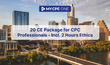 20 CE Package for CPC Professionals - Incl. 2 Hours Ethics