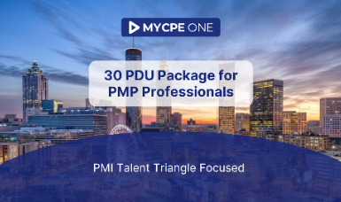 30 PDU Package for PMP Professionals