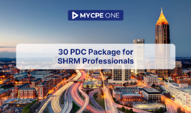 30 PDC Package for SHRM Professionals