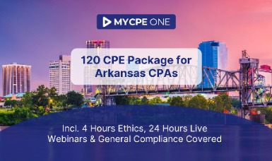 120 CPE Package for Arkansas CPAs