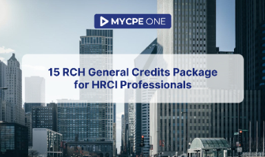 15 RCH General Credits for HRCI