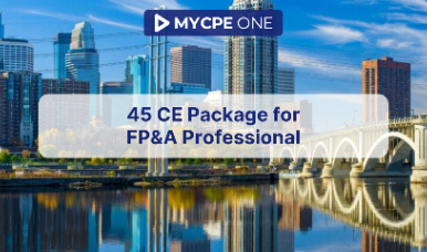 45 CE Package for FP&A Professional