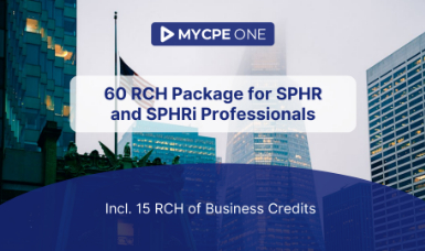 SPHR 60 RCH Self-Study Courses