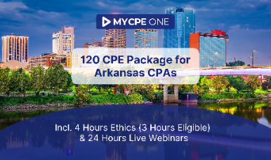 120 CPE Package for Arkansas CPAs