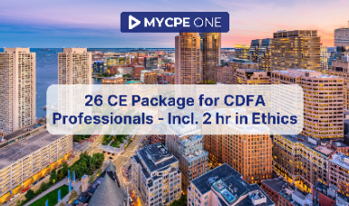 26 CE Package for CDFA Professionals - Incl. 2 hr in Ethics