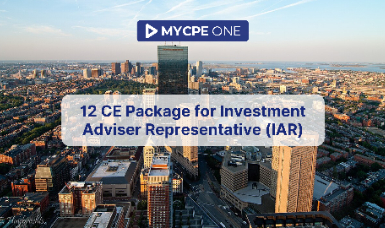 12 CE Package for Investment Adviser Representative (IAR)