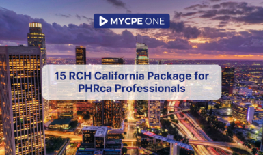 15 RCH California Package for PHRca Professionals