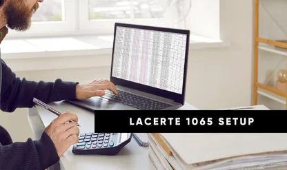 1065 Initial Setup & Basic Information Input in Lacerte