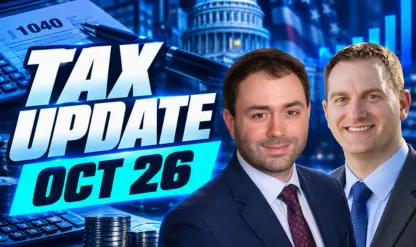 Monthly Tax Update – October 2026
