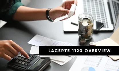 Schedule D, Form 4562 & Credits in Lacerte 1120