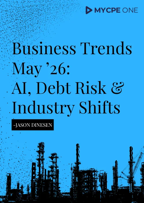 Business Trends May ’26: AI, Debt Risk & Industry Shifts