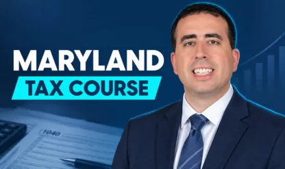 Maryland State Tax Course - for Maryland Tax Preparers