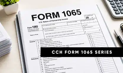 CCH Form 1065: Schedule B, Schedule K, Schedule K-1 & Schedule L