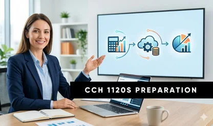 S Corporation Return Preparation Case Study and Diagnostics Review