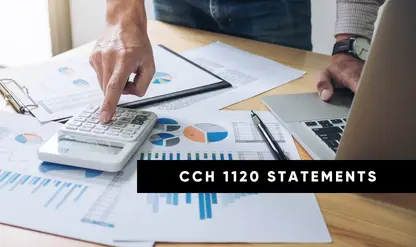 Financial Statements to Tax Return in CCH Tax Software
