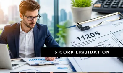 S Corporation - (Form 1120S) - Formation to Liquidation