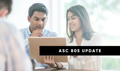 ASC 805 Business Combination Update