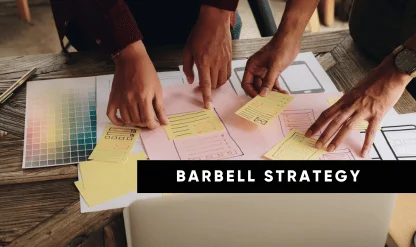 Barbell Strategy in Uncertain Interest Rates