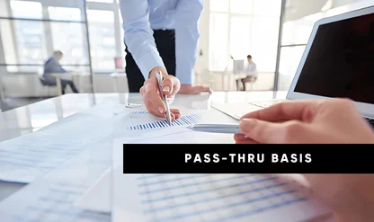 Basis Calculations & Distributions For Pass-thru Entity Owners Schedule K-1 Analysis