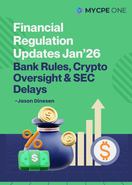 Financial Regulation Insights Jan 2026