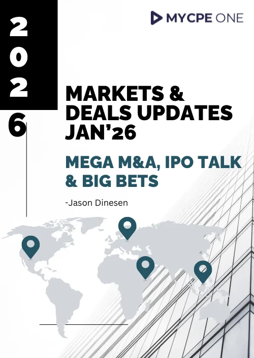 Markets & Deals Insights Jan 2026