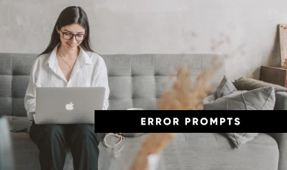 Excel Accountant: Error Prompts