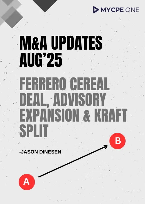 M&A Insights Aug’25
