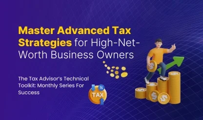 Advanced Tax Strategies Business Owners