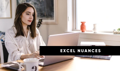 Excel Accountant: Nuances
