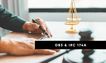 OB3's Impact on IRC 174A and R&D