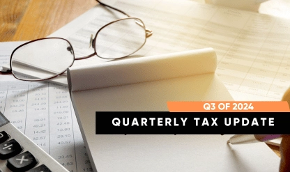 Q3 2024 Tax Update