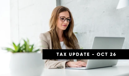 October 2026 Monthly Tax Update